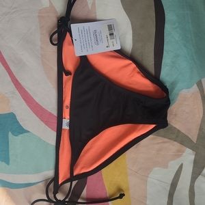 NWT Athleta Black String Bikini Bottom